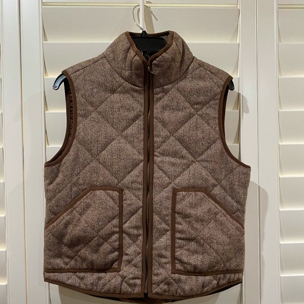 Peach Love California Brown Vest